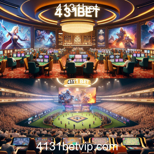 Os Esportes Virtuais e Sua Popularidade em 4131bet